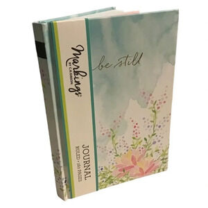 “Be Still” Floral Journal